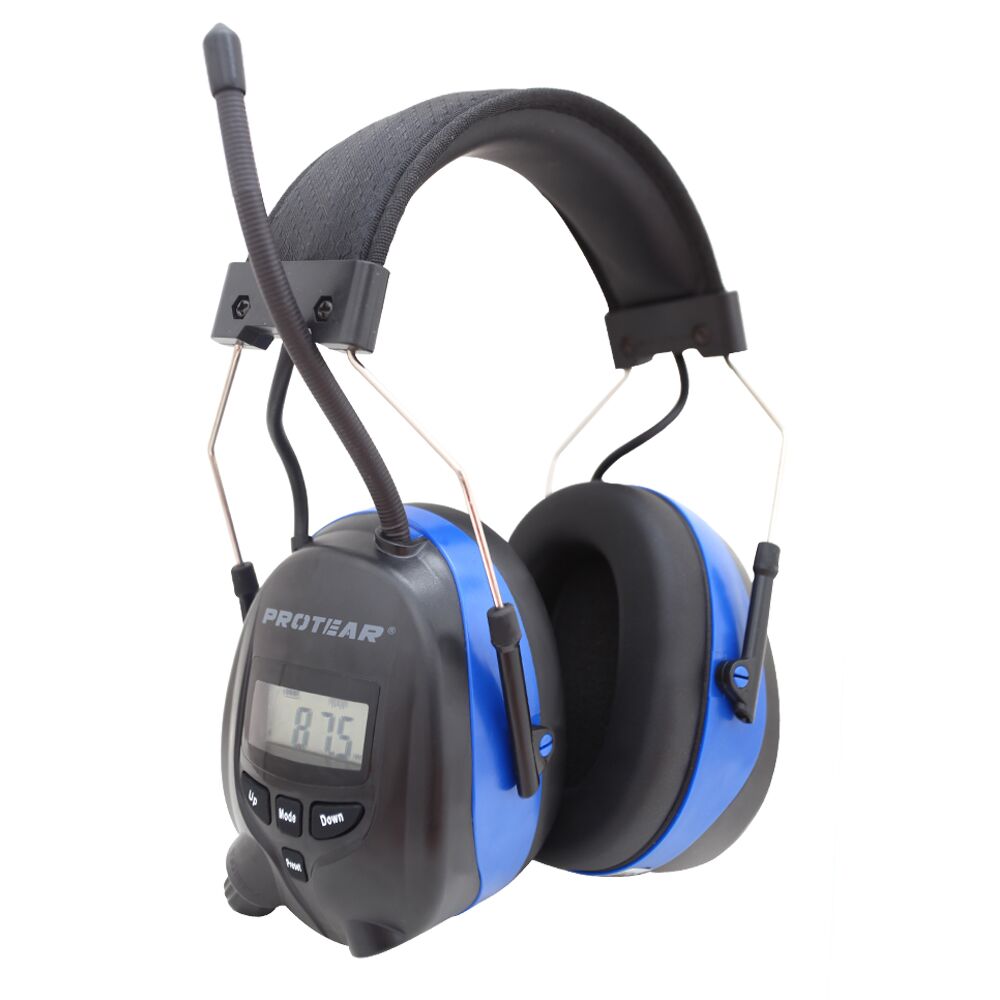 Protear Ear Defenders with Bluetooth  Radio FM/AM, Built-in Rechargea –  infprotear
