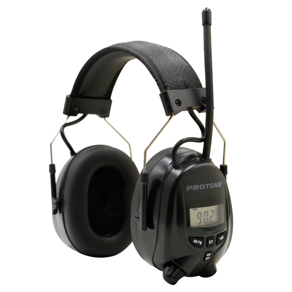 Radio Ear Defenders, with Stereo Headphone Jack for Working and Industrial,SNR 30dB