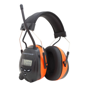 Bluetooth & Radio Ear Defenders,Compatible with Mobilephone/MP3,Protear Noise Blocking Hearing Protectors for Workshop,Garden/Mowing, CE Certified SNR 30dB